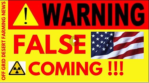 Breaking News- Warning Major Nuclear False Flag Coming Soon! Blame It On Russia Or Iran! Dec 15