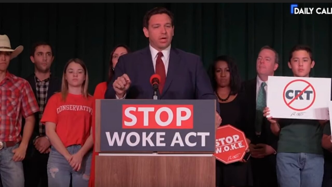 Governor Ron DeSantis Introduces New 'Stop W.O.K.E. Act'