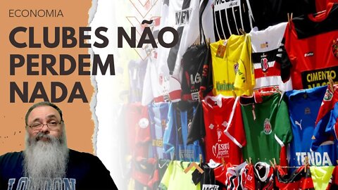 CAMISAS de CLUBES são um NEGÓCIO FANTÁSTICO, mas DIZEM que PERDEM com a PIRATARIA é um ERRO