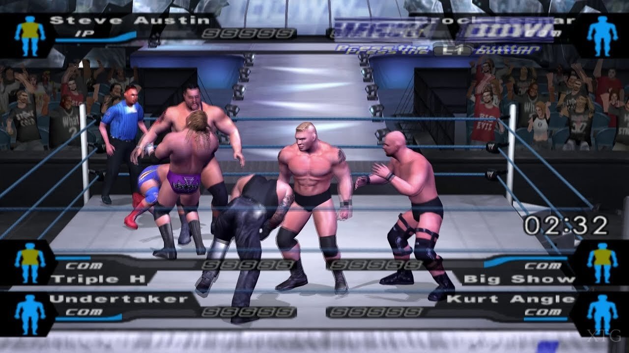 smackdown vs raw 2008/John Cena vs Randy orton/Parking lot browl/ppsspp/#DanangJ