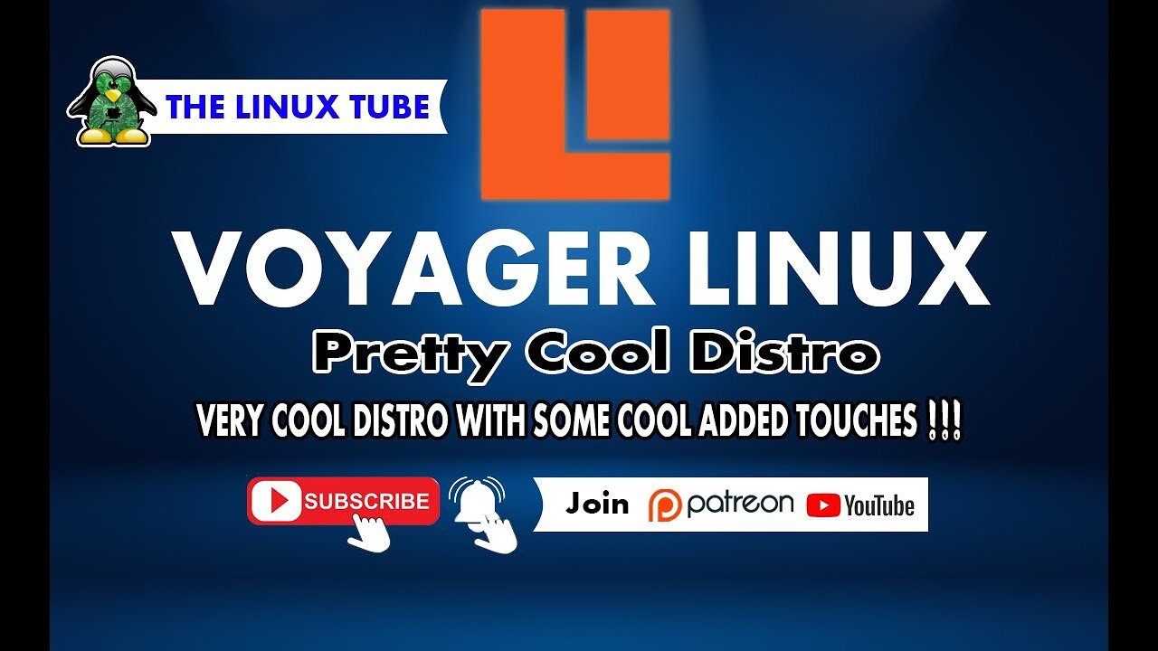 Voyager Linux | Very Cool Distro With Some Cool Added Touches !!! The Linux Tube