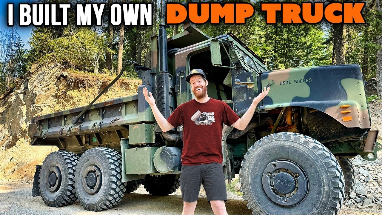 I Built The ULTIMATE Dump Truck (in one week)