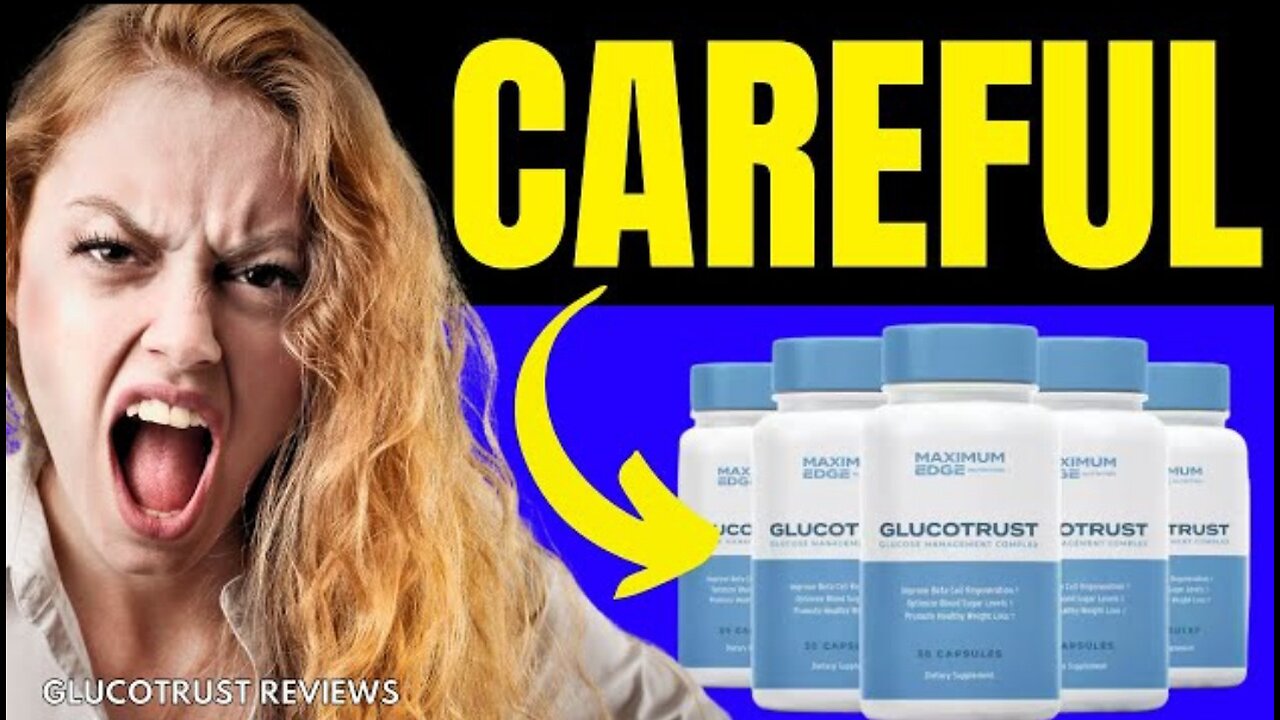 ⚠️ GLUCOTRUST REViEW ( WARNING - 2023) Blood sugar supplement