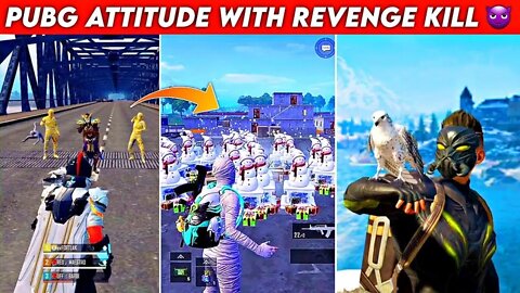 Pubg Mobile Attitude 😈 With Revenge Kill Max Pharaoh x- Suit | Xbot 2.0