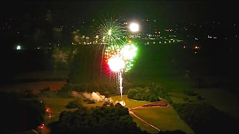 The Red White and Blue 🇺🇸 - A Tennessee 4th of July 💥 Aerial Landscapes 💥