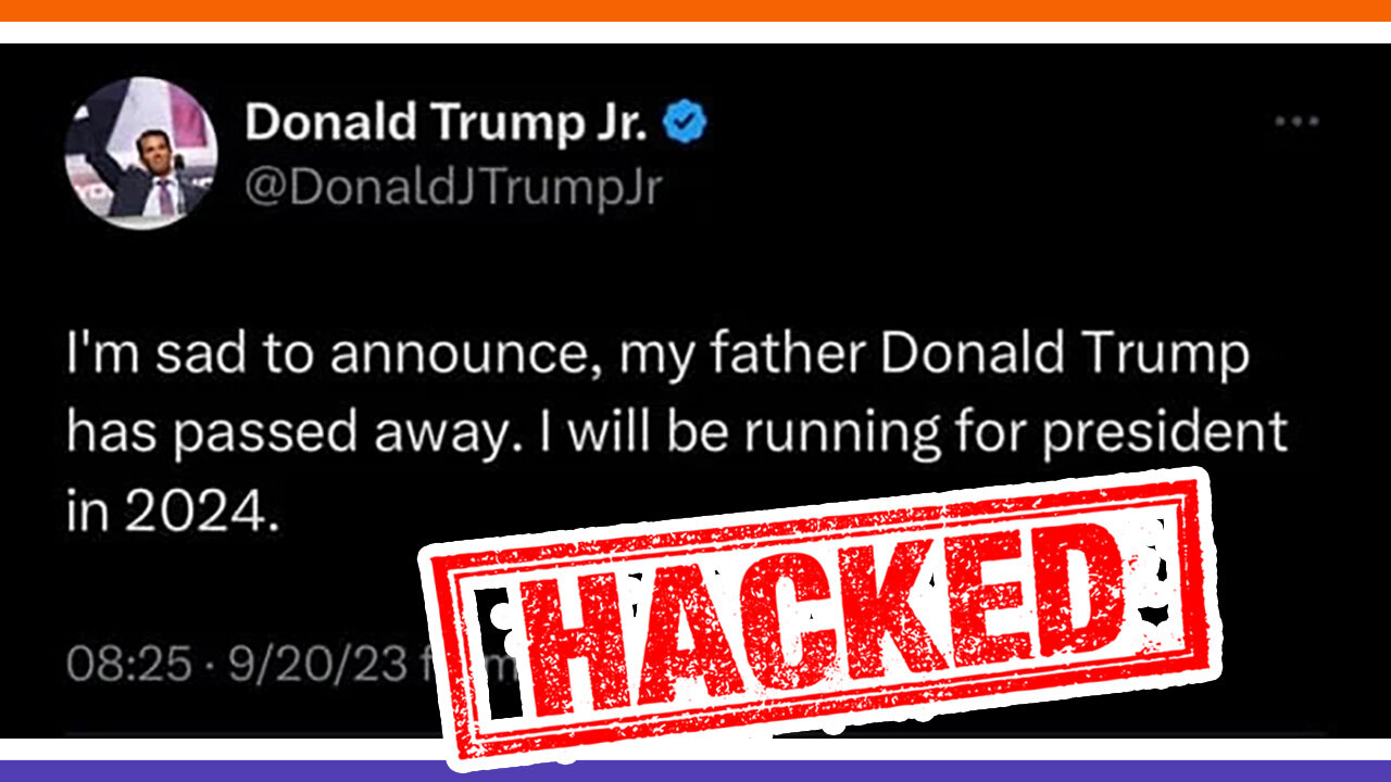 Donald Trump Jr's Twitter Account Was Hacked