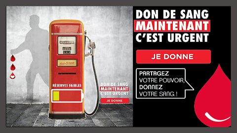 DON de SANG ! Maintenant c'est urgent "nous disent-ils" ...