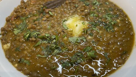 Whole Masoor Dal - Restaurant Style I Akkha Masoor Tadka I Red Lentil Recipe by India On A Plate