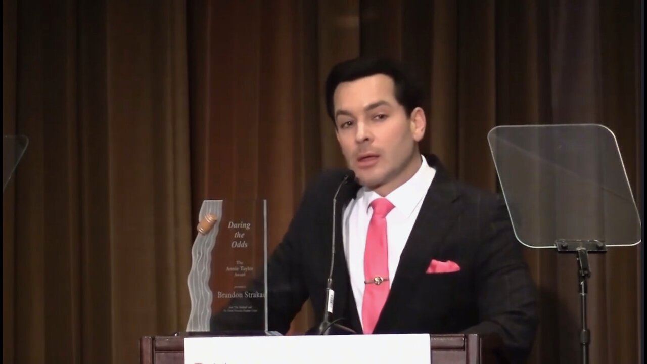 Brandon Straka Receives Annie Taylor Award for Courage from the David Horowitz Freedom Center