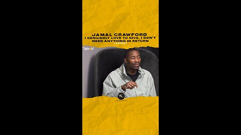 @jamalcrawford I genuinely love to give, I don’t need anything in return