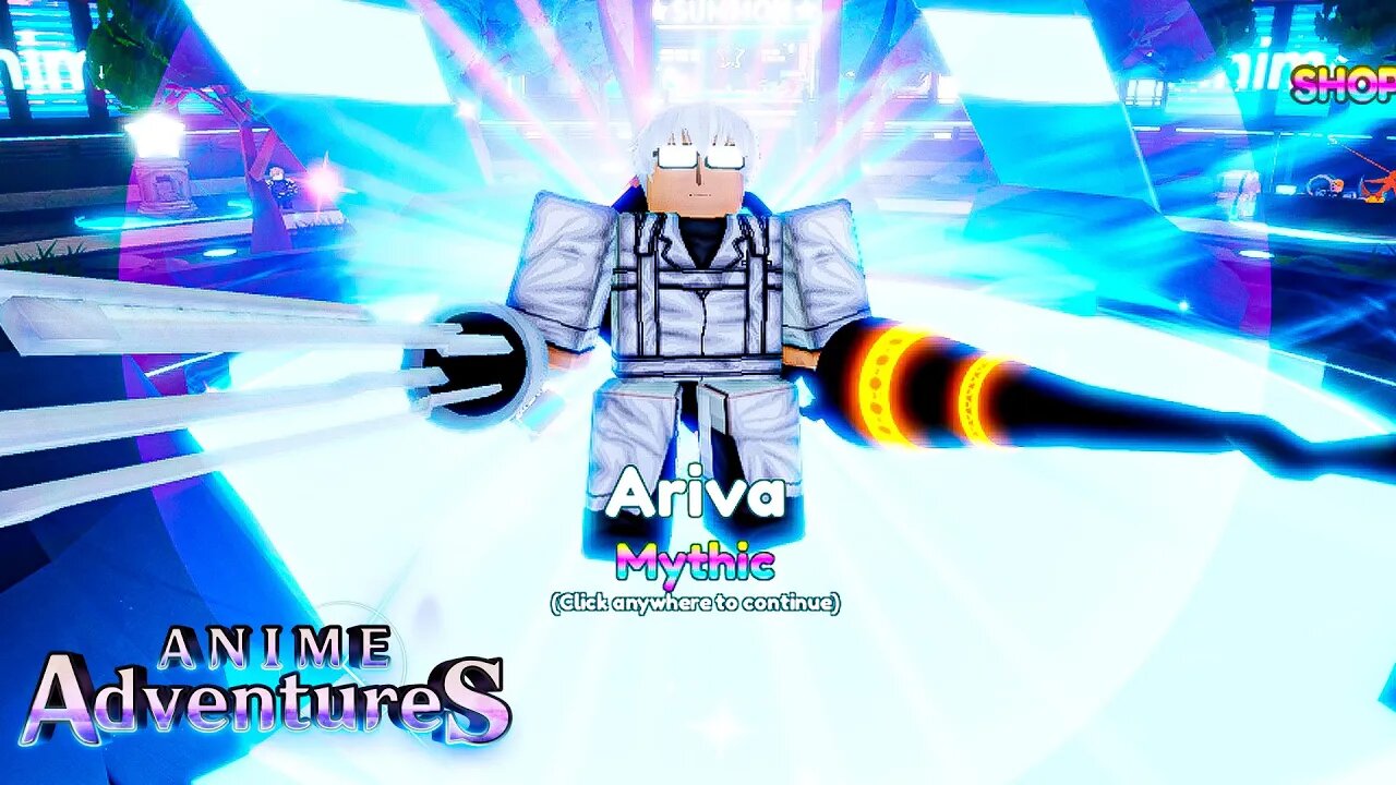 SHOWCASE DO NOVO MYTHIC ARIMA NO ANIME ADVENTURES