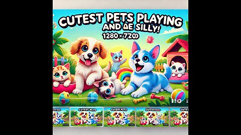 Cutest Pets Playing and Being Silly!"