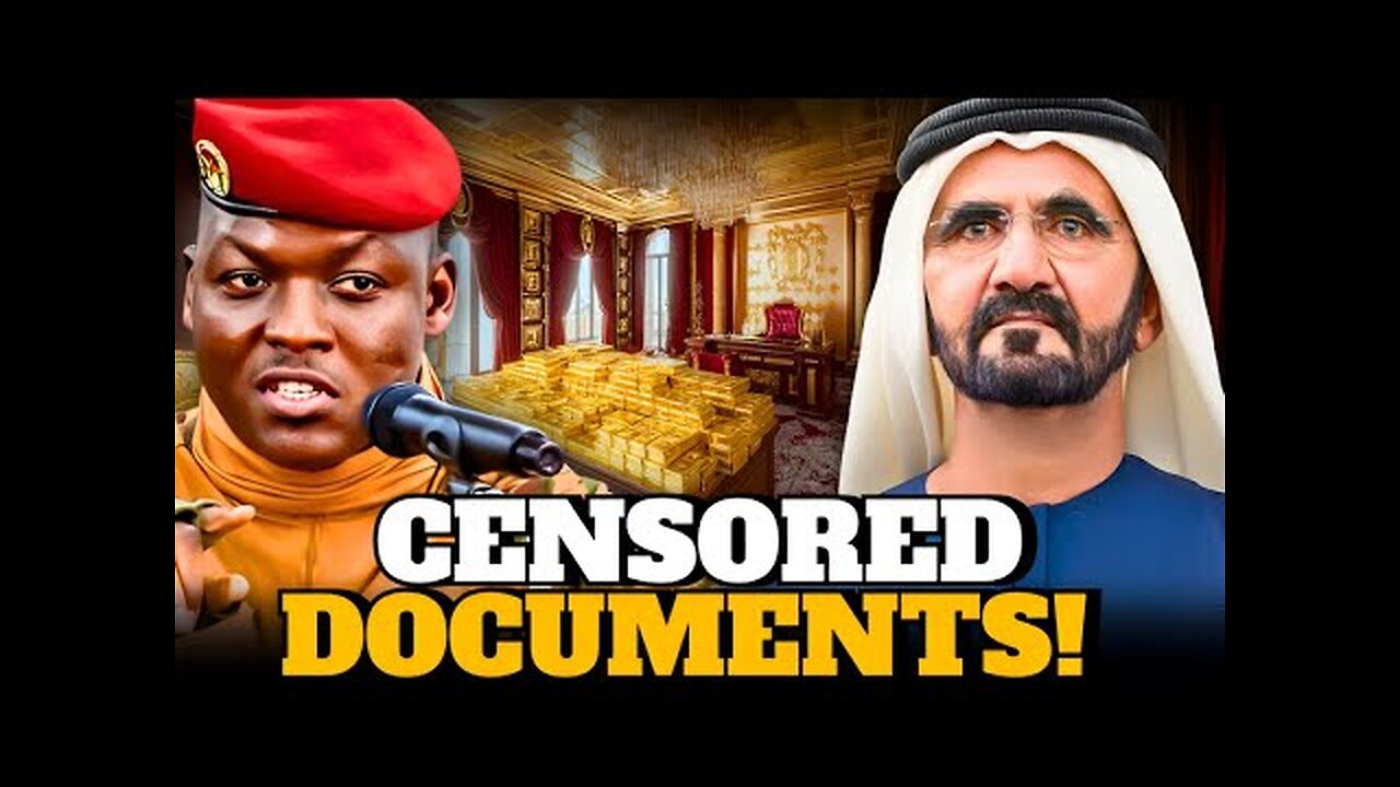 Ibrahim Traore Exposes How Dubai-UAE Steals Gold From Africa!