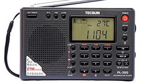 Prueba de recepción de onda corta ( TECSUN PL380)