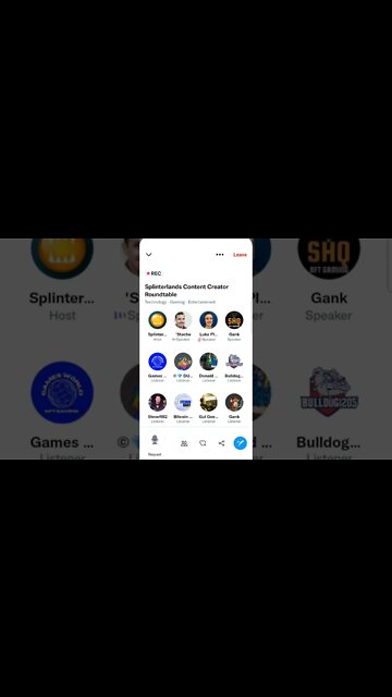 Splinterlands Content Creator Round Table #shorts 🔥