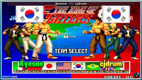 The King of Fighters '94 (Xyesno Vs. cjdrum) [South Korea Vs. South Korea]