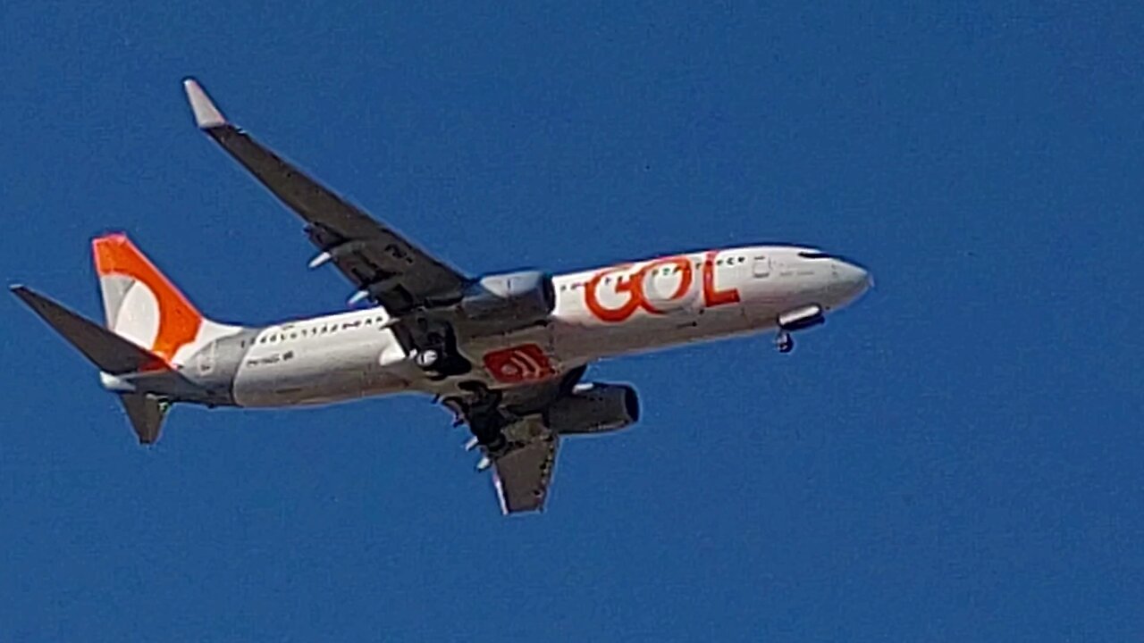 Boeing 737-800 PR-GUU vindo do Rio de Janeiro para Fortaleza