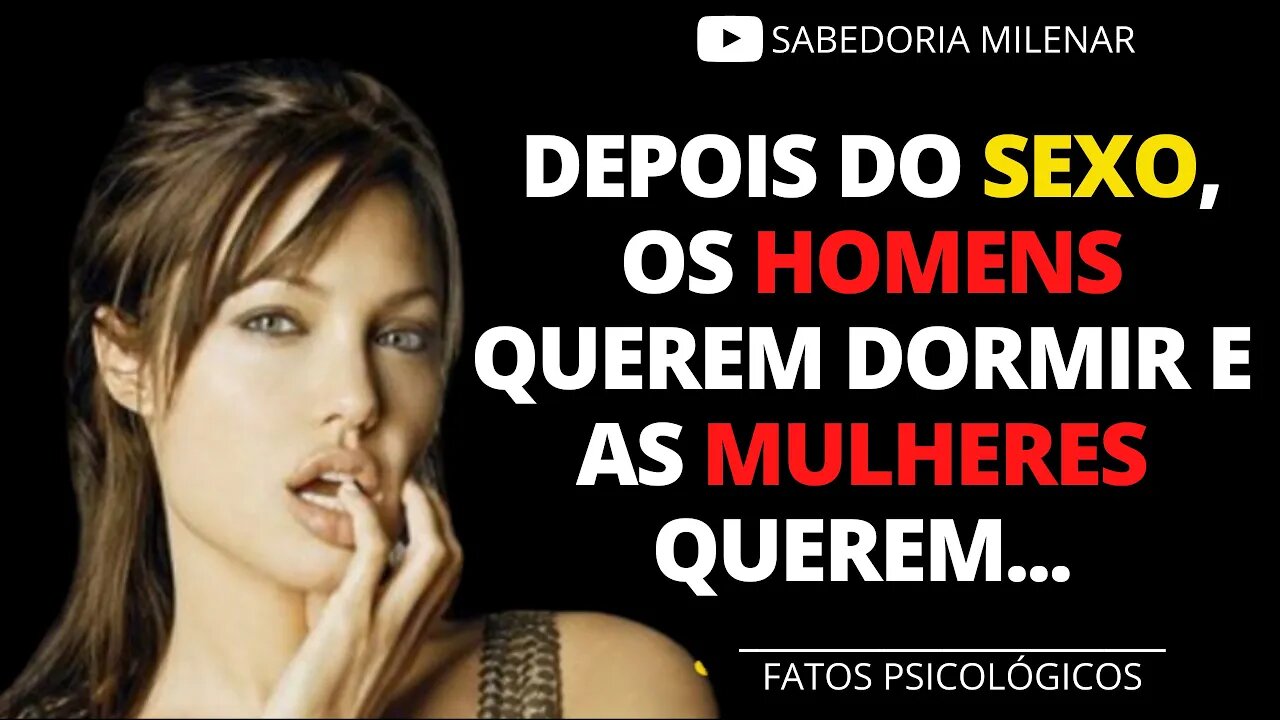 DEPOIS DO SEXO OS HOMENS QUEREM DORMIR E AS MULERES QUEREM... #SHORTS