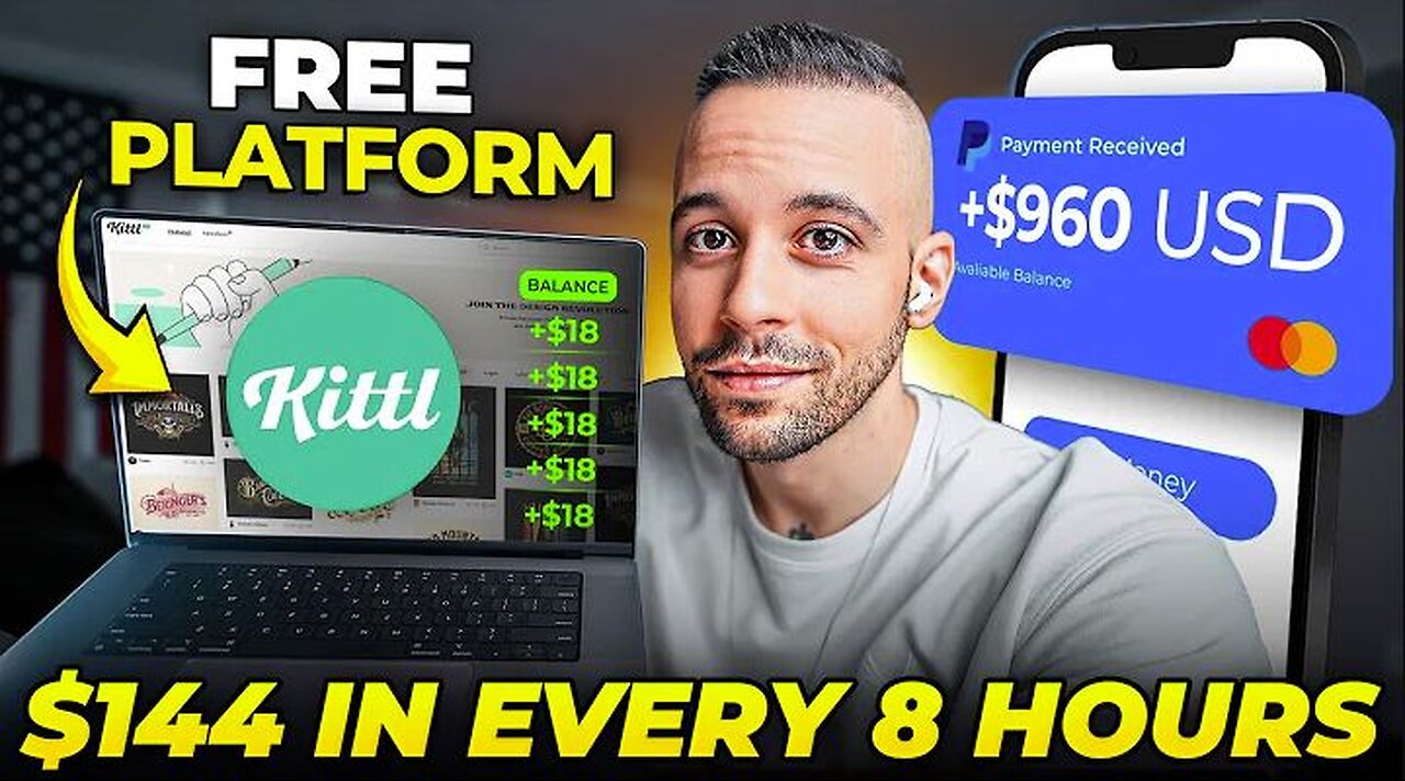 FREE Platform Paying $144.20 Every 8 Hours (No Skills Required)