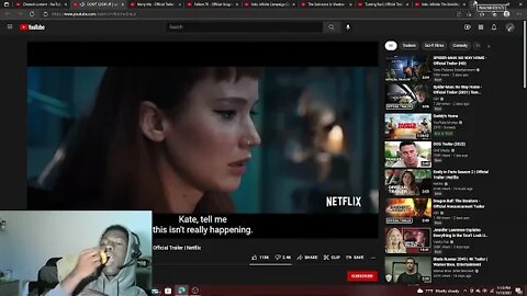 REACTION!!!DON'T LOOK UP | Leonardo DiCaprio, Jennifer Lawrence | Official Trailer | Netflix