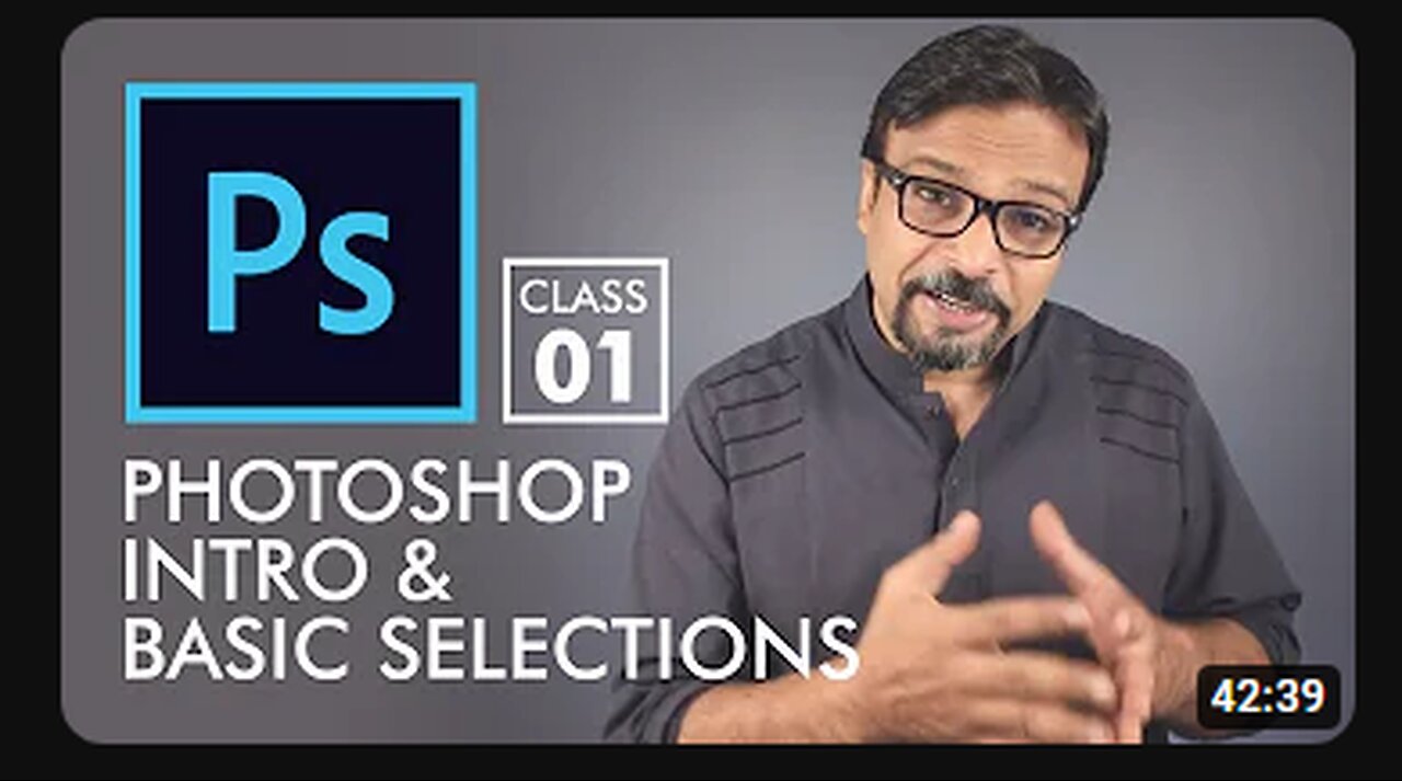 Basic Selections - Adobe Photoshop for Beginners - Class 1