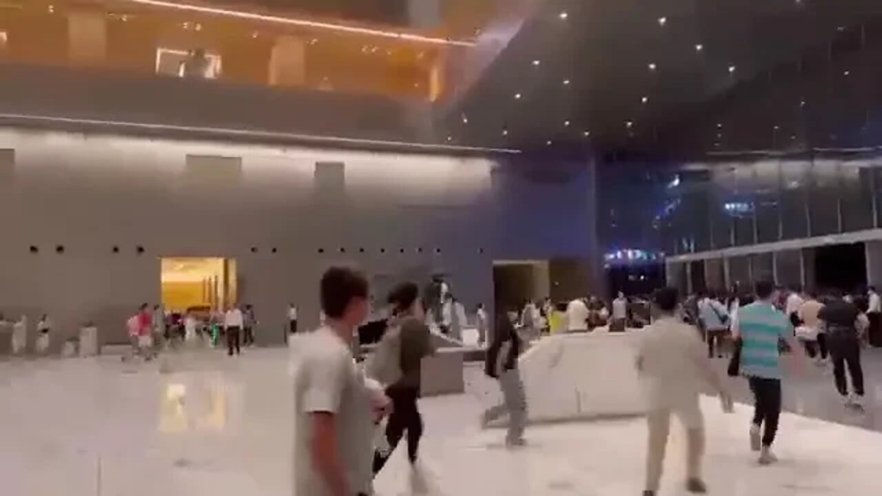 This was in Shenzhen China from few days ago, the employees from the Tencent office