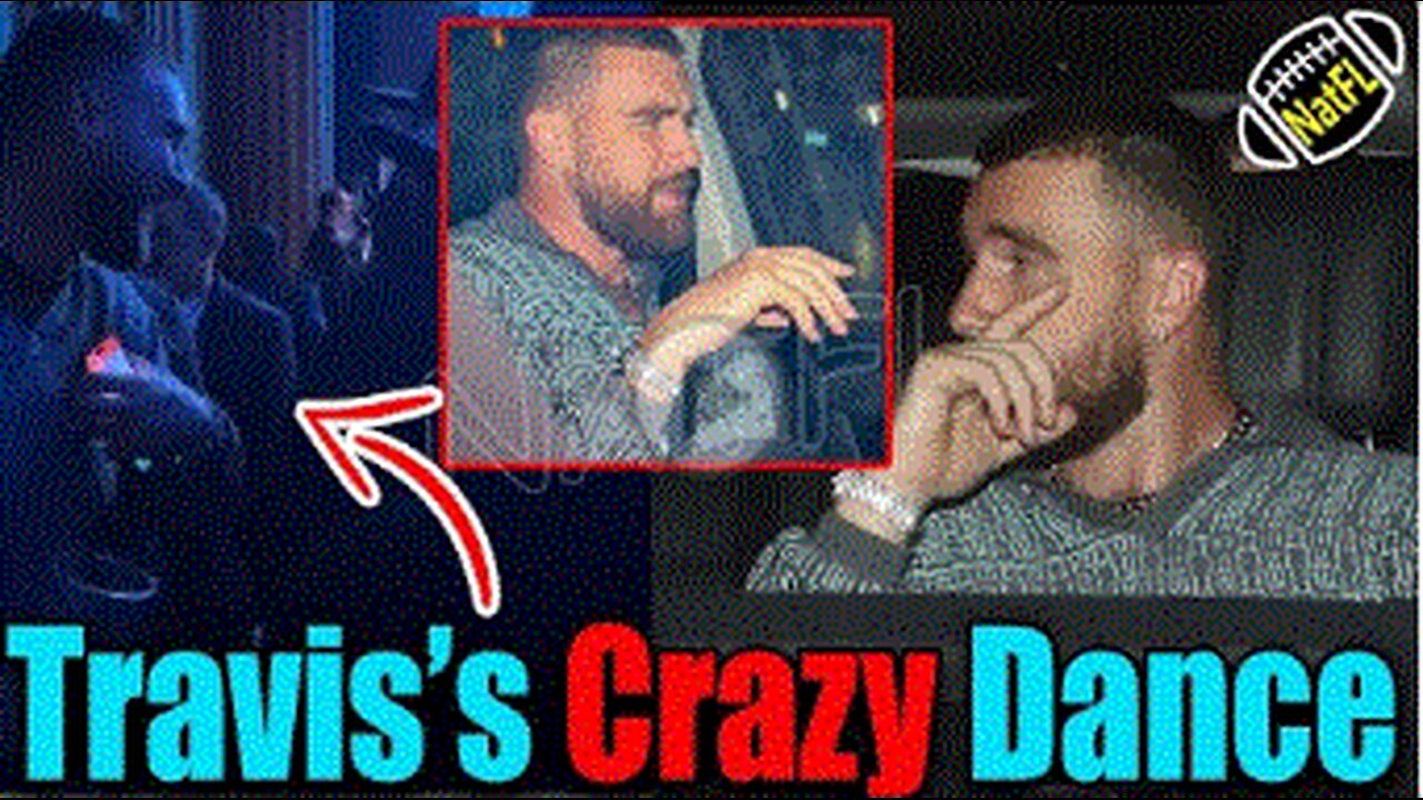 Travis Kelce's crazy dance at Backstage during Timberlake show in LA