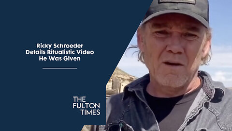 Ricky Schroeder Details Ritualistic Video He Was Given