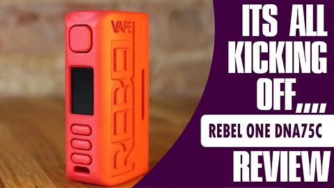 CONTROVERSY - Rebel One DNA75c Box Mod Review (Response To Jai Haze Rebel Video)