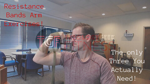3 BEST Arm Exercises with Resistance Bands in MY Opinion
