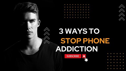 3 Simple Ways To STOP phone Addiction 📳