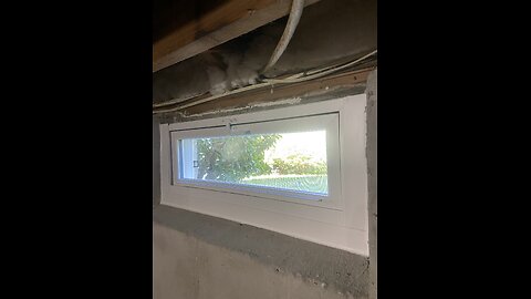 Time-Lapse basement replacement vinyl hopper