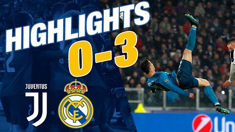 Cristiano Ronaldo's amazing bicycle kick! | Juventus 0-3 Real Madrid | Champions League