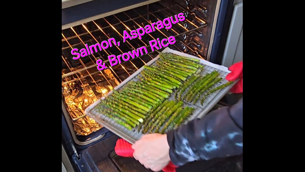 Salmon, Asparagus & Brown Rice