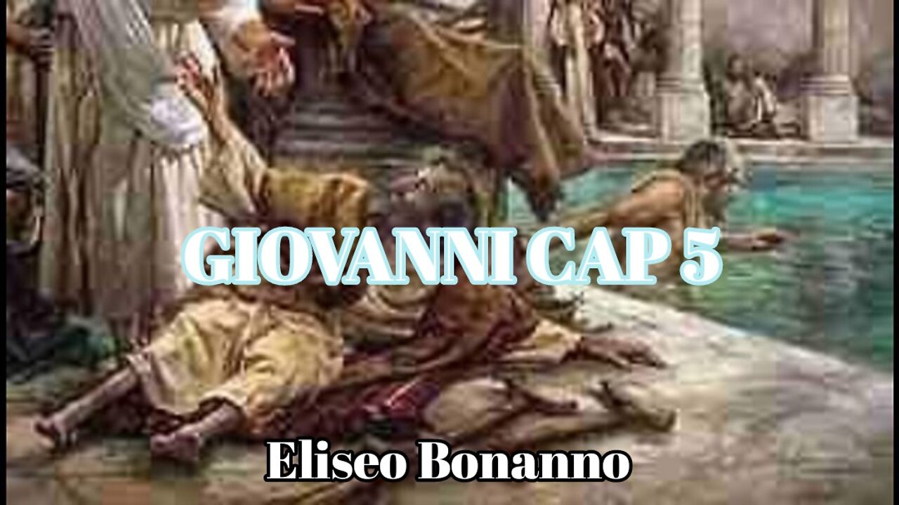 GIOVANNI 5: NON RIMANERE PARALITICO ALLA VASCA DI BETESDA, ALZATI E CAMMINA.