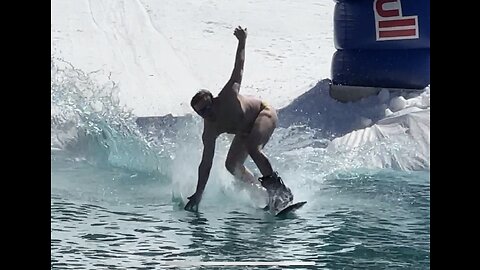 REDBULL POND SKIMMING WIPEOUT