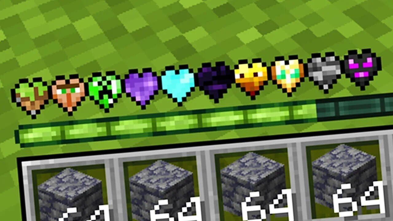 Minecraft, But There Are Custom Hearts