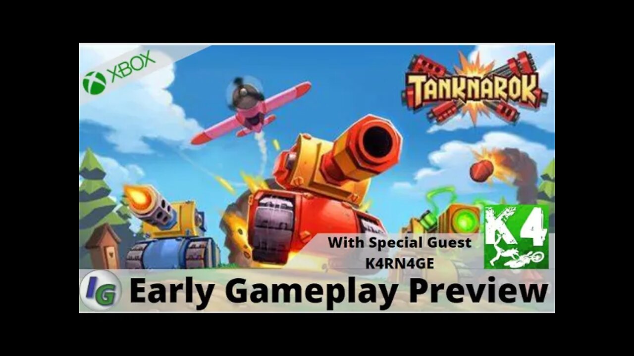 Tanknarok Early Gameplay Preview w/ Dream and K4rn4ge achievement Hunting on Xbox