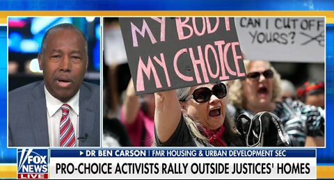 Pro-Choice Activists Rally Outside Supreme Court Justices' Homes