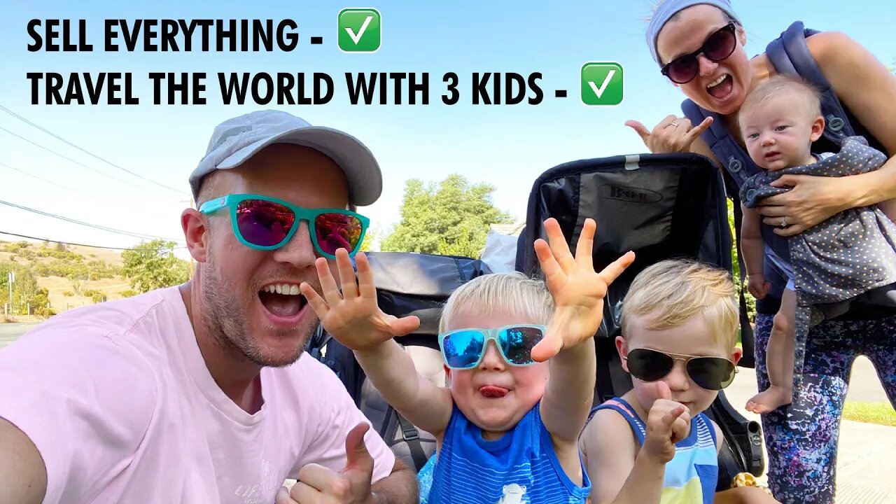 WE'RE SELLING EVERYTHING! And Traveling The World With 3 Kids (2 Toddlers & a baby!)