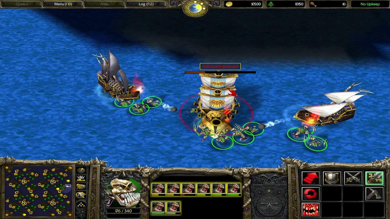 WC3 Classic: The Swimming Dead