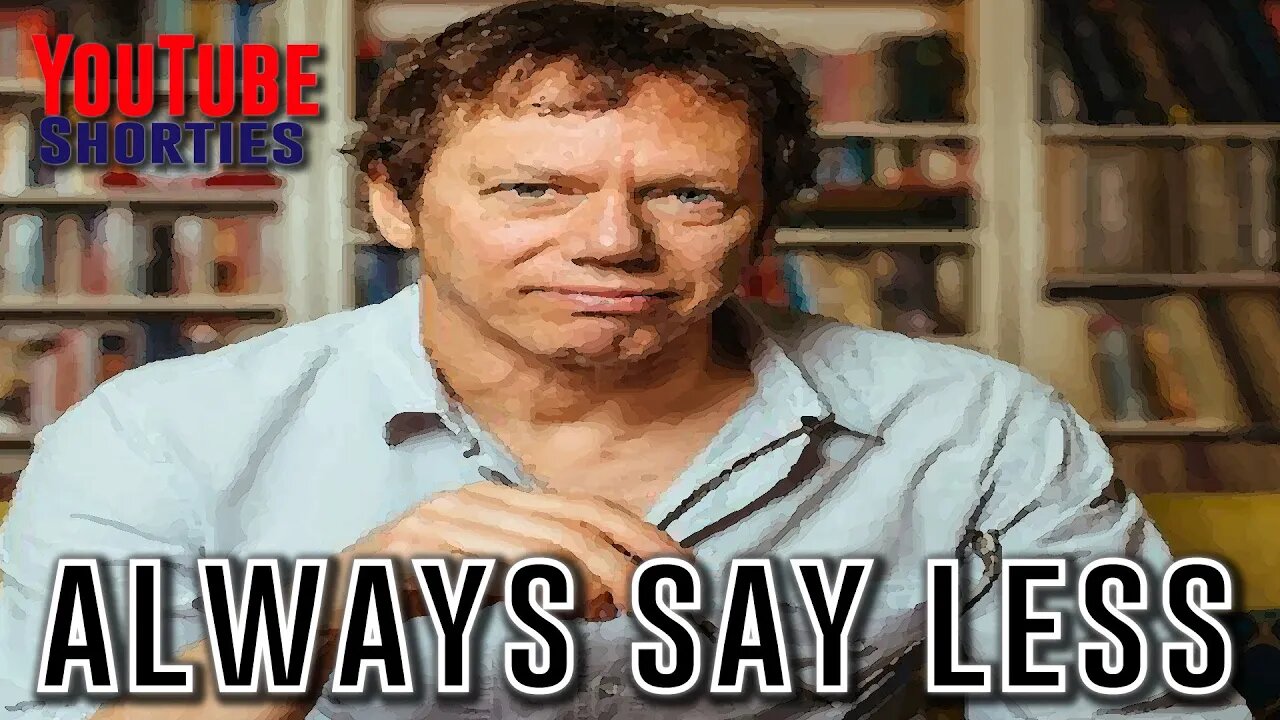ALWAYS SAY LESS - ROBERT GREENE #shorts