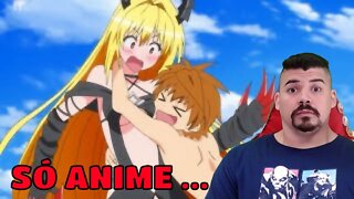 REACT 12 ANIMES ECCHI QUE VOCÊ PRECISA ASSISTIR - MELHOR DO MUNDO