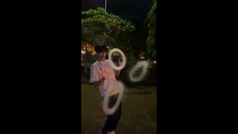 smoke circles😱 OMG