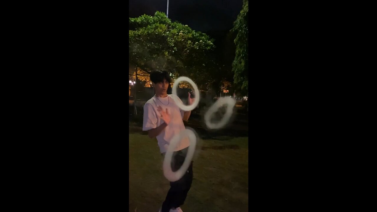 smoke circles😱 OMG