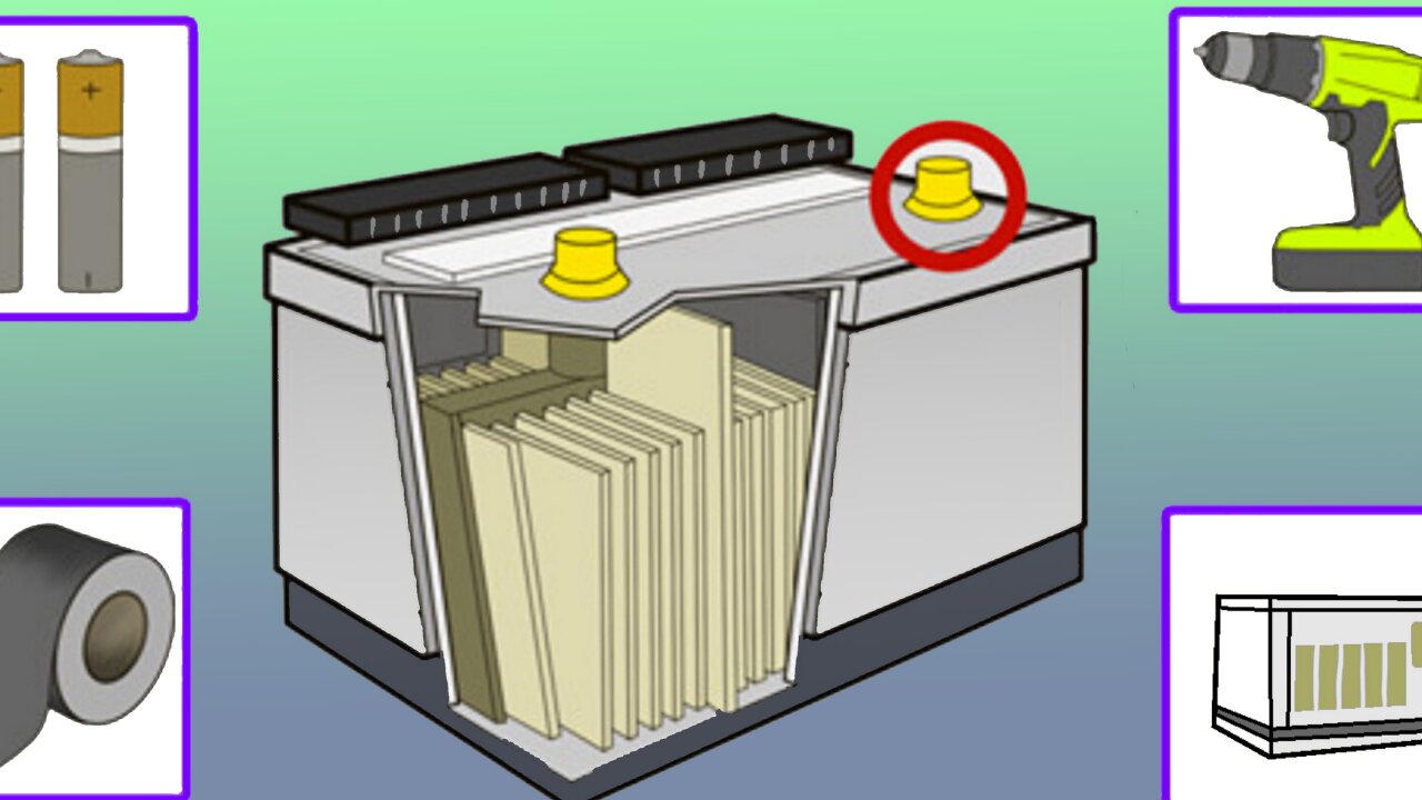 How To Renovate a Car Battery