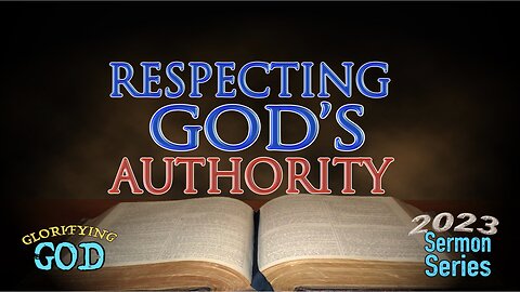 GGS - Respecting God's Authority