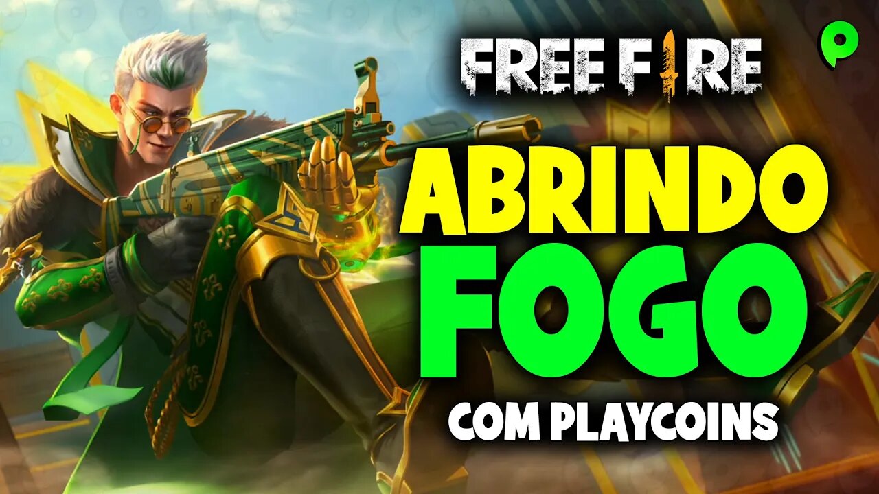 Free Fire ao vivo - Abrindo fogo