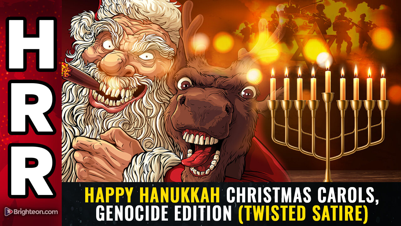 Happy Hanukkah Christmas Carols, GENOCIDE edition (twisted satire)