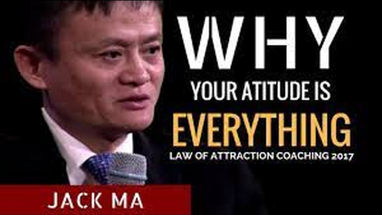 Achieve your goals with Jack Ma's motivational speech.